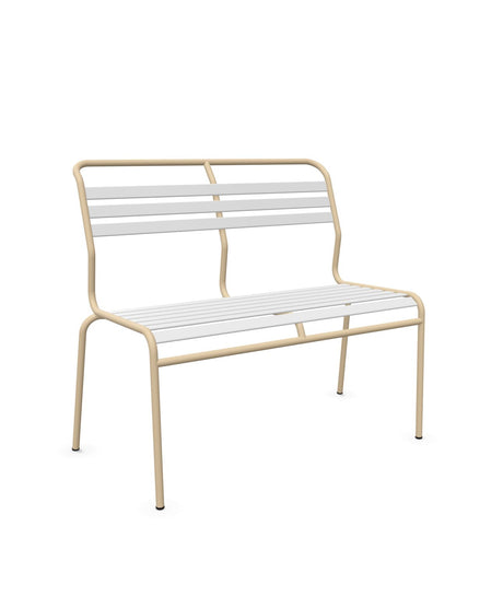 Schaffner Säntis Banc à lattes 2 places sans accoudoirs 
