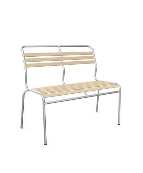 Schaffner Säntis Banc à lattes 2 places sans accoudoirs 