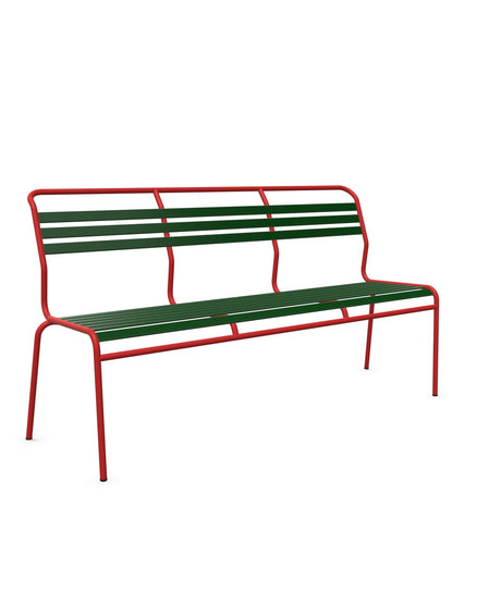 Schaffner Säntis Banc à lattes 3 places sans accoudoirs 