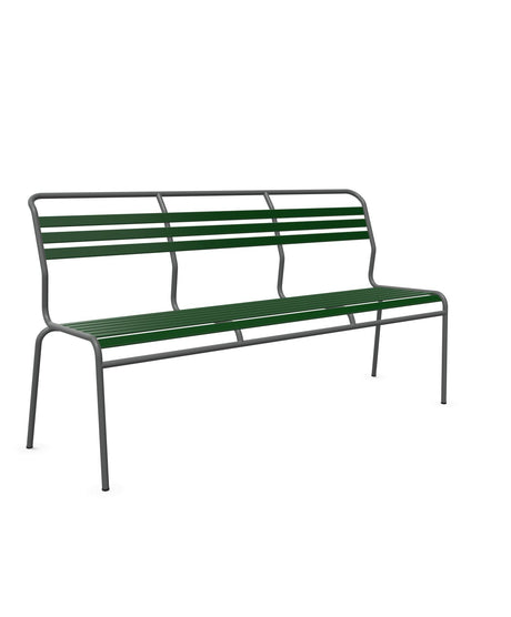Schaffner Säntis Banc à lattes 3 places sans accoudoirs 