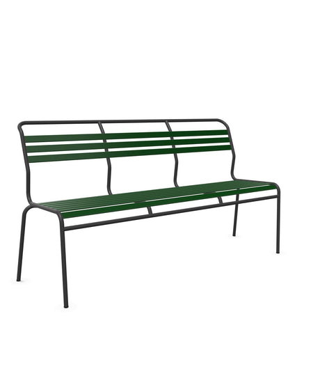 Schaffner Säntis Banc à lattes 3 places sans accoudoirs 