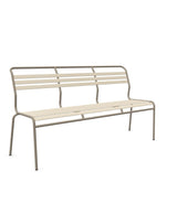 Schaffner Säntis Banc à lattes 3 places sans accoudoirs Sable Pastel 15 Champagne 85 