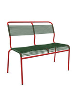 Schaffner Säntis Banc Spaghetti 2 places sans accoudoirs 