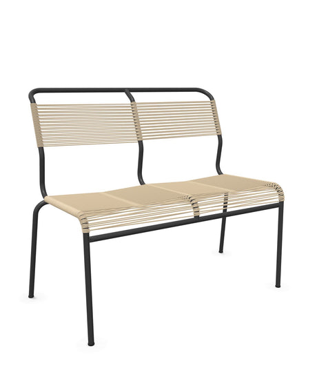 Schaffner Säntis Banc Spaghetti 2 places sans accoudoirs 