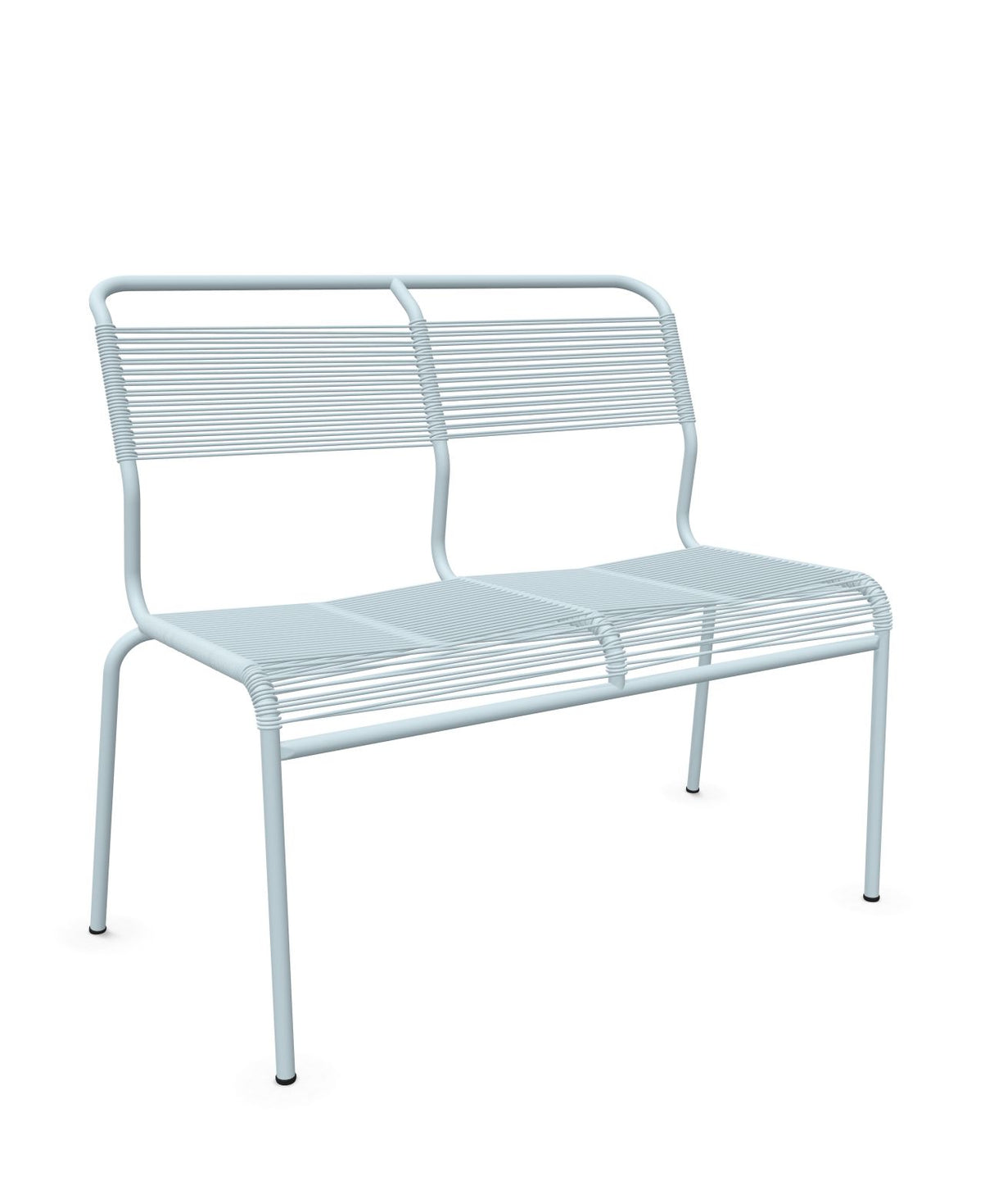 Schaffner Säntis Banc Spaghetti 2 places sans accoudoirs Bleu Pastel 51 Bleu Pastel 51 
