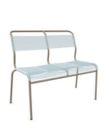 Schaffner Säntis Banc Spaghetti 2 places sans accoudoirs Bleu Pastel 51 Champagne 85 
