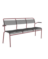 Schaffner Säntis Banc Spaghetti 3 places avec accoudoirs 
