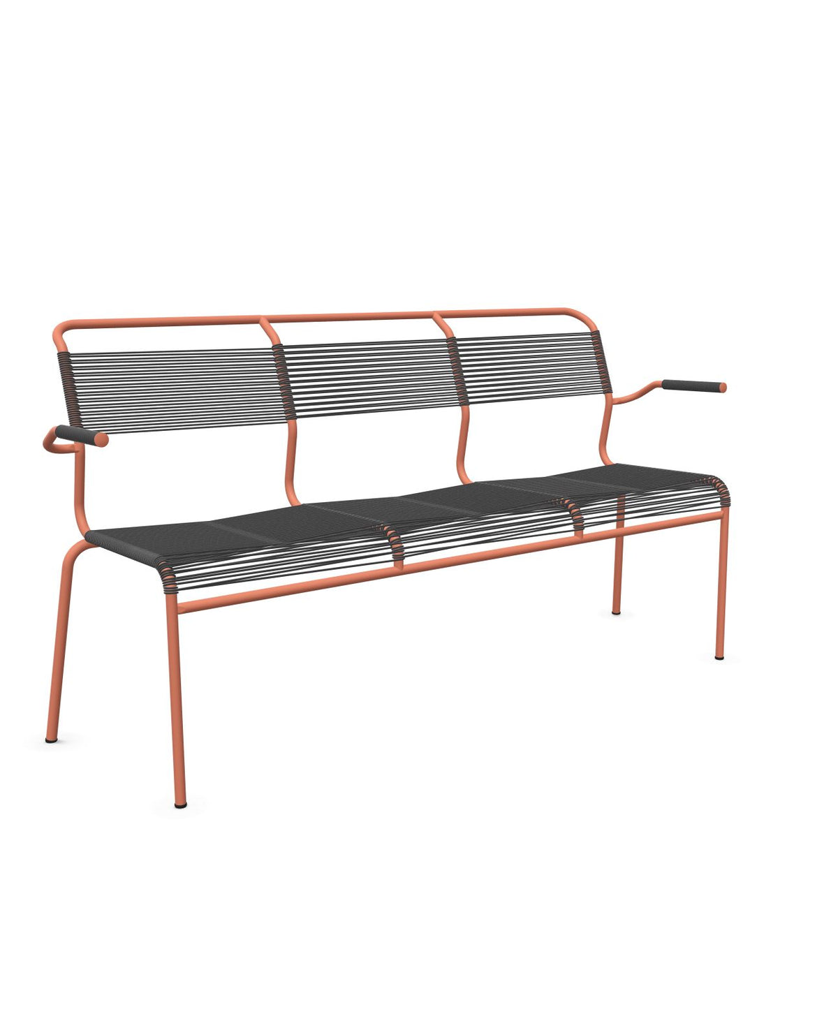 Schaffner Säntis Banc Spaghetti 3 places avec accoudoirs 
