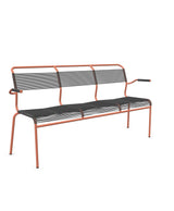 Schaffner Säntis Banc Spaghetti 3 places avec accoudoirs 