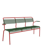 Schaffner Säntis Banc Spaghetti 3 places avec accoudoirs 