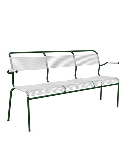 Schaffner Säntis Banc Spaghetti 3 places avec accoudoirs 