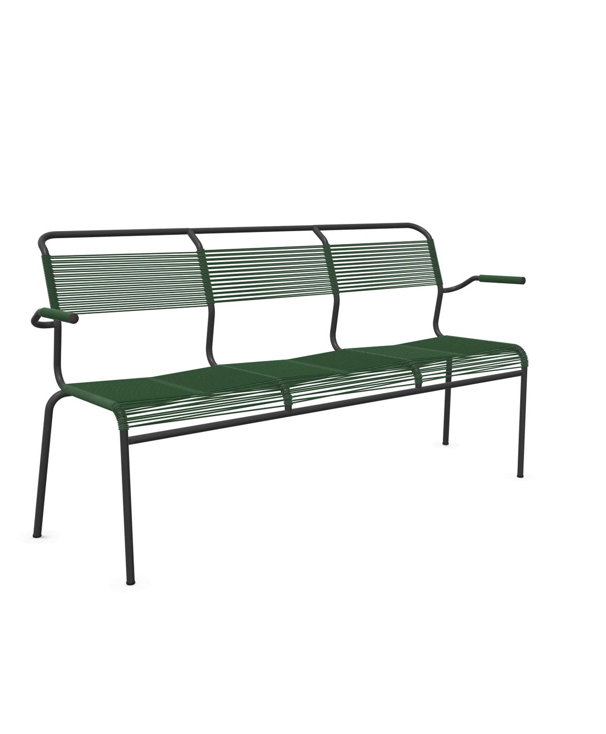 Schaffner Säntis Banc Spaghetti 3 places avec accoudoirs 
