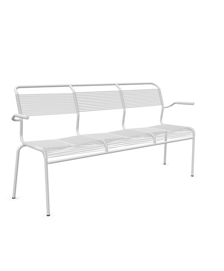 Schaffner Säntis Banc Spaghetti 3 places avec accoudoirs 