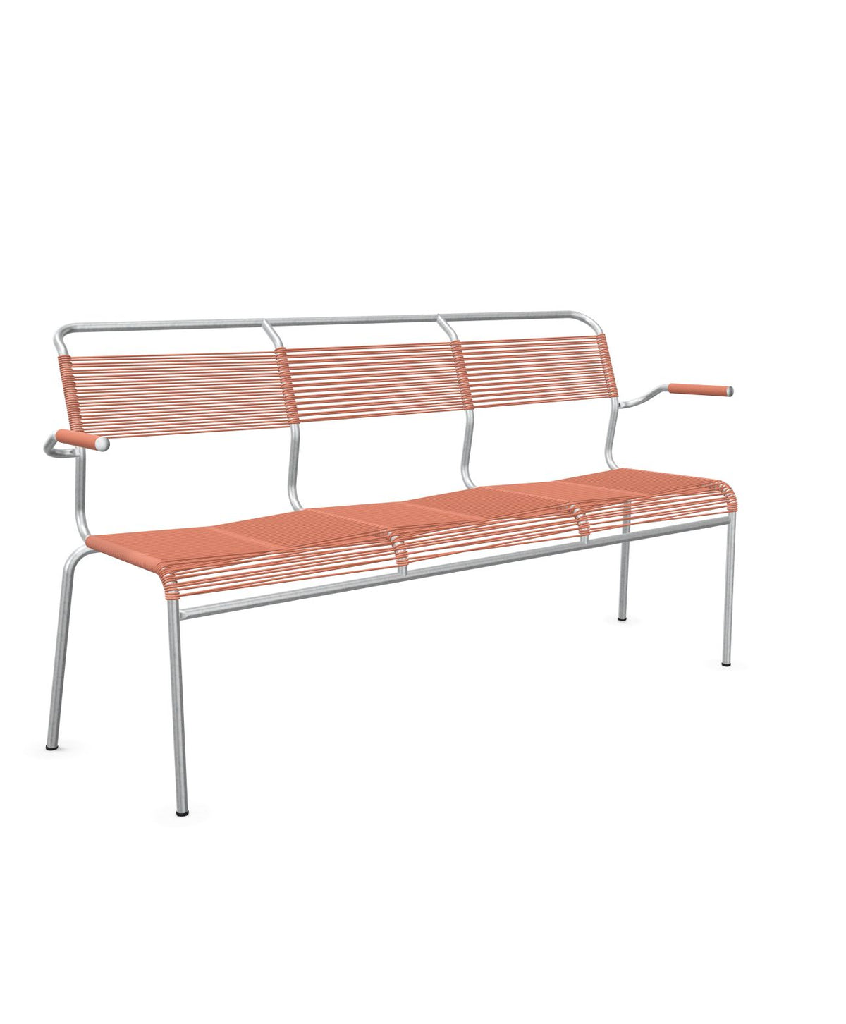 Schaffner Säntis Banc Spaghetti 3 places avec accoudoirs 