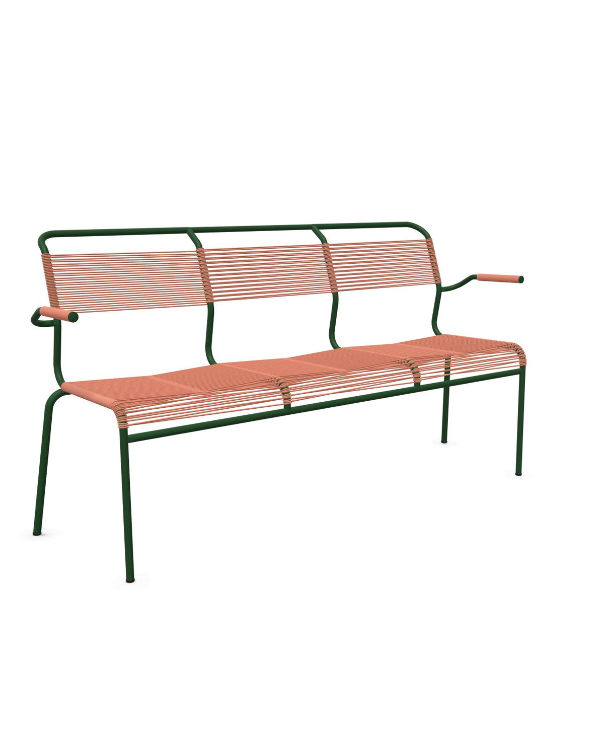 Schaffner Säntis Banc Spaghetti 3 places avec accoudoirs 