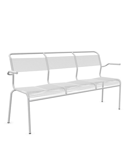 Schaffner Säntis Banc Spaghetti 3 places avec accoudoirs 