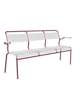 Schaffner Säntis Banc Spaghetti 3 places avec accoudoirs 