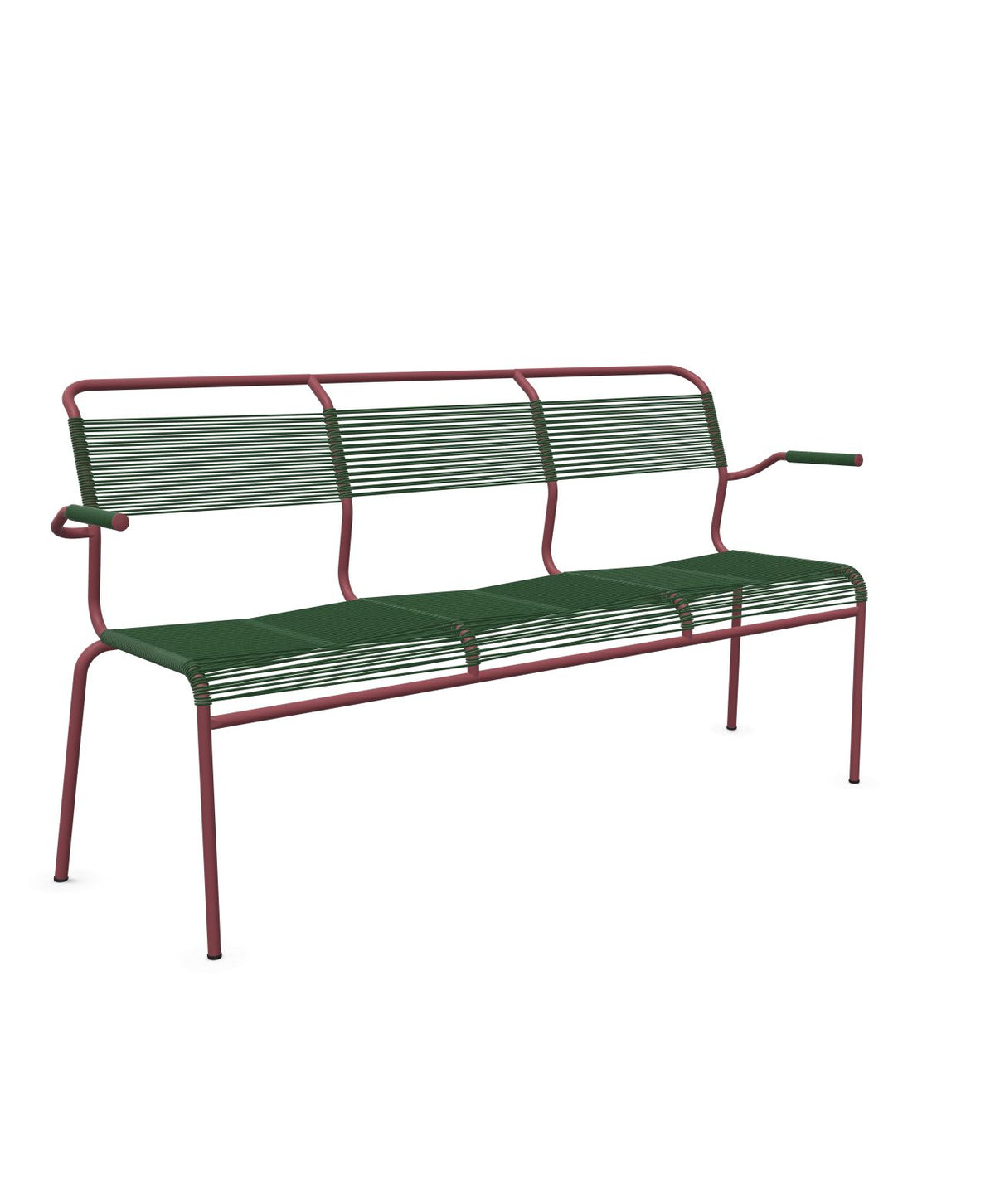 Schaffner Säntis Banc Spaghetti 3 places avec accoudoirs 