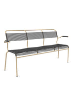 Schaffner Säntis Banc Spaghetti 3 places avec accoudoirs 
