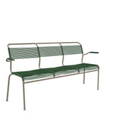 Schaffner Säntis Banc Spaghetti 3 places avec accoudoirs 