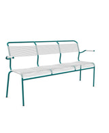 Schaffner Säntis Banc Spaghetti 3 places avec accoudoirs 