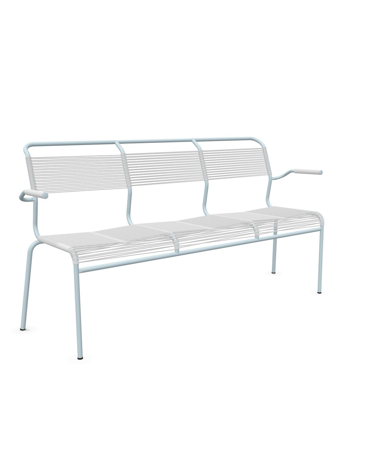 Schaffner Säntis Banc Spaghetti 3 places avec accoudoirs 