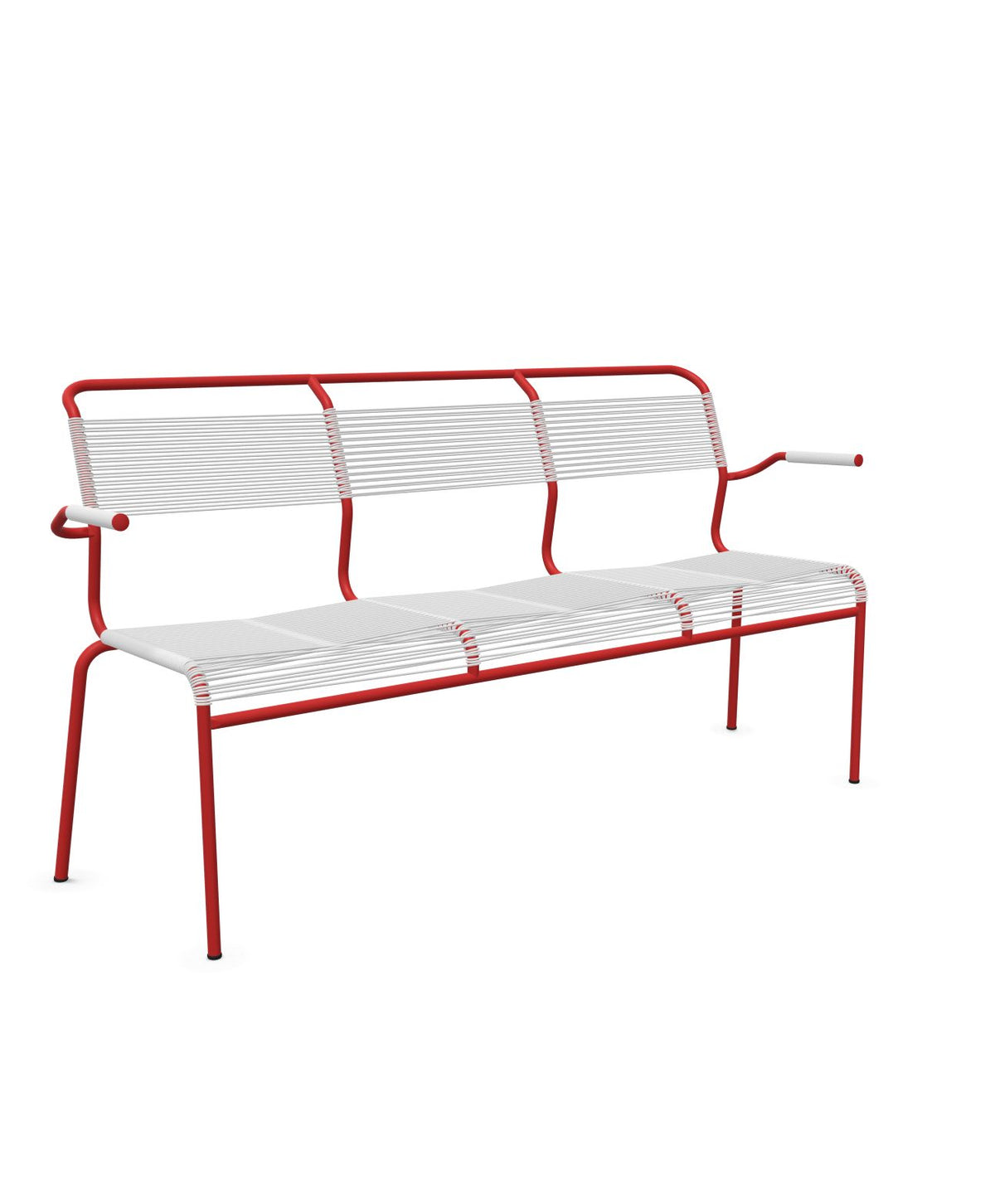 Schaffner Säntis Banc Spaghetti 3 places avec accoudoirs 