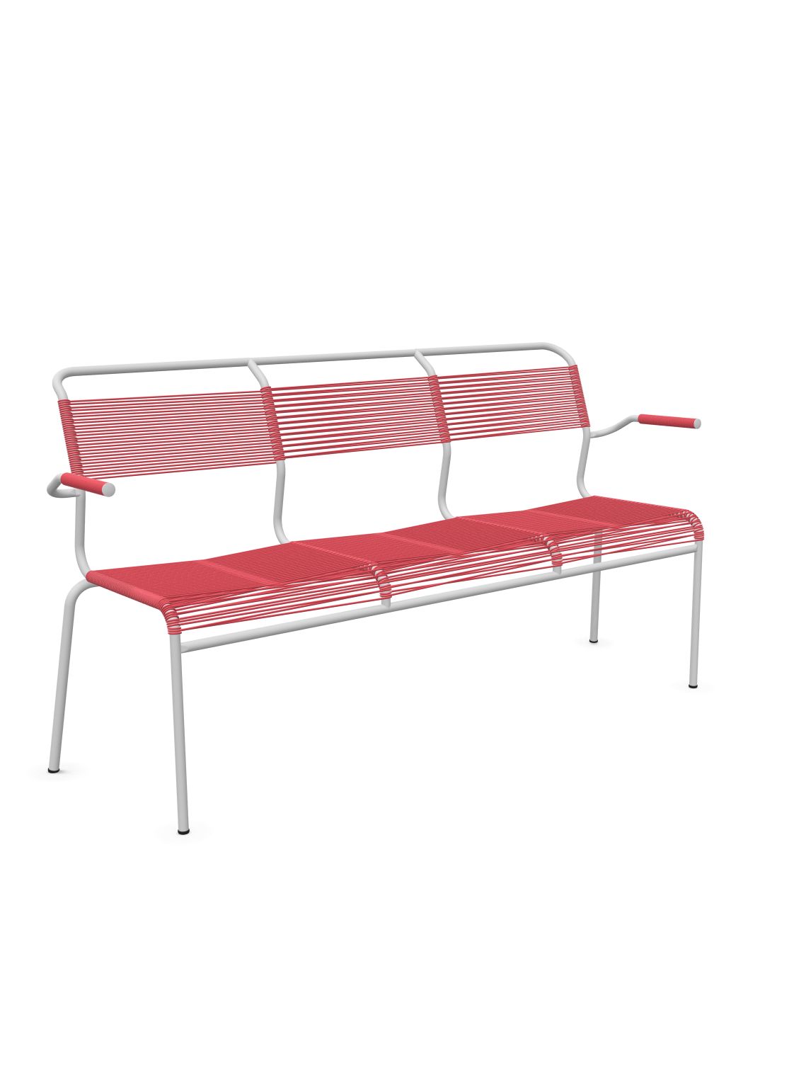 Schaffner Säntis Banc Spaghetti 3 places avec accoudoirs 