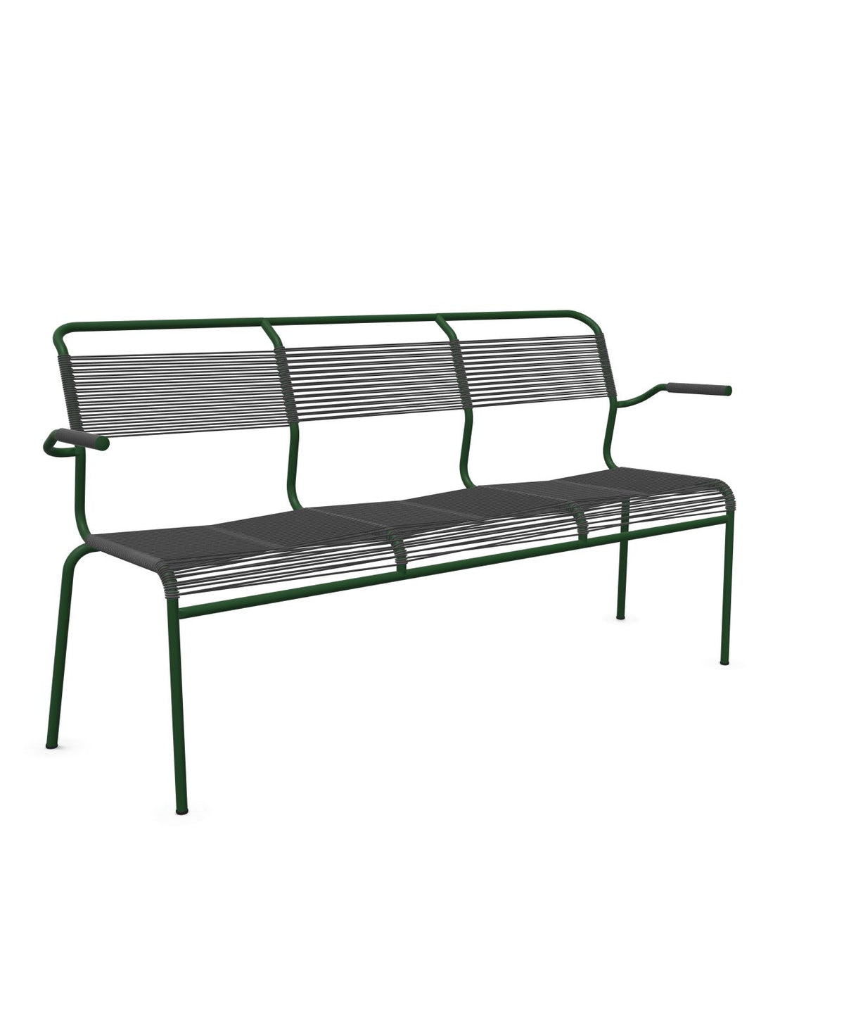 Schaffner Säntis Banc Spaghetti 3 places avec accoudoirs 