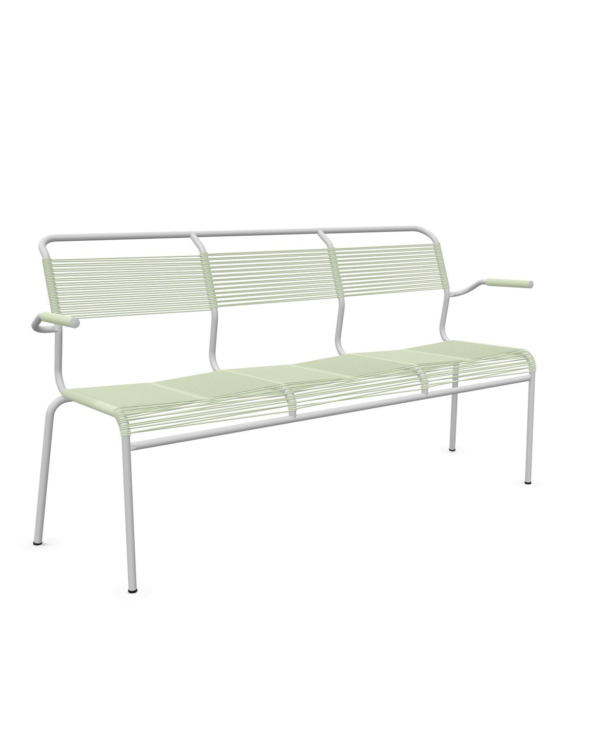Schaffner Säntis Banc Spaghetti 3 places avec accoudoirs 
