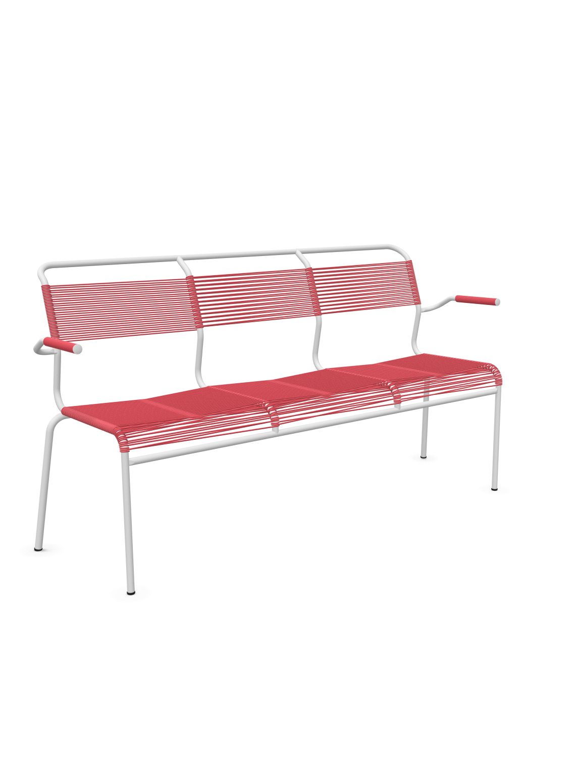 Schaffner Säntis Banc Spaghetti 3 places avec accoudoirs 