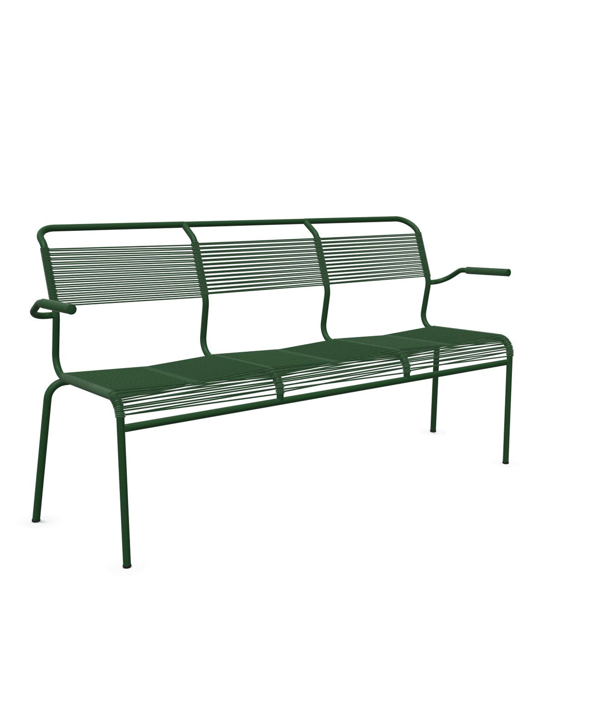 Schaffner Säntis Banc Spaghetti 3 places avec accoudoirs 