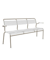 Schaffner Säntis Banc Spaghetti 3 places avec accoudoirs 
