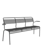 Schaffner Säntis Banc Spaghetti 3 places avec accoudoirs 