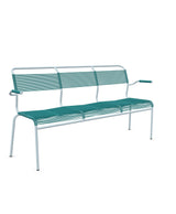 Schaffner Säntis Banc Spaghetti 3 places avec accoudoirs Bleu Kali 56 Bleu Pastel 51 