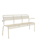 Schaffner Säntis Banc Spaghetti 3 places avec accoudoirs Sable Pastel 15 Sable Pastel 15 