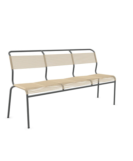 Schaffner Säntis Banc Spaghetti 3 places sans accoudoirs 