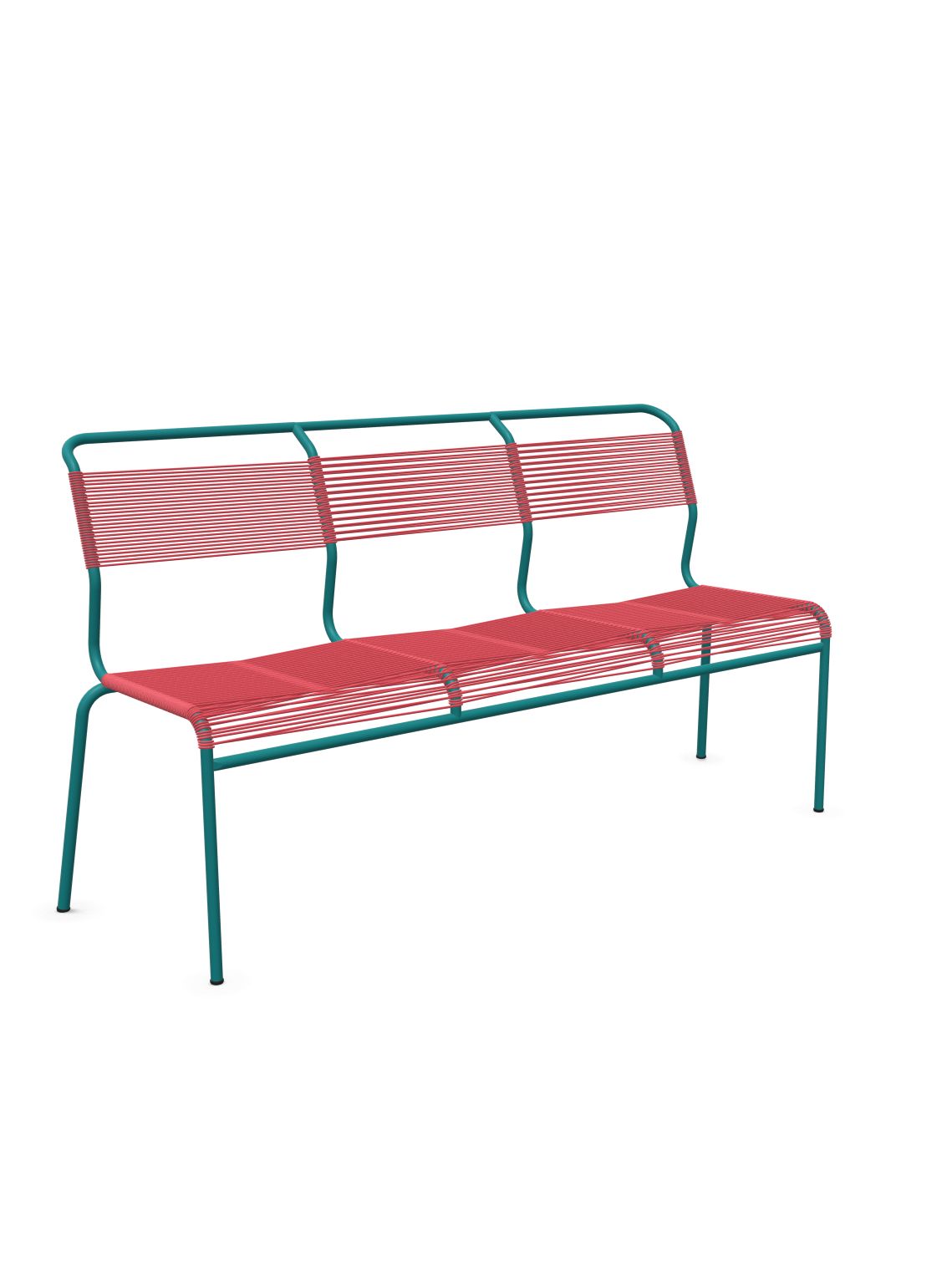 Schaffner Säntis Banc Spaghetti 3 places sans accoudoirs 