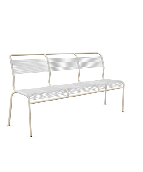Schaffner Säntis Banc Spaghetti 3 places sans accoudoirs 