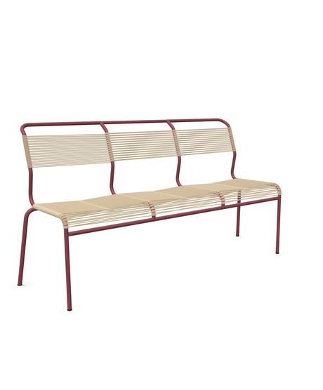 Schaffner Säntis Banc Spaghetti 3 places sans accoudoirs 