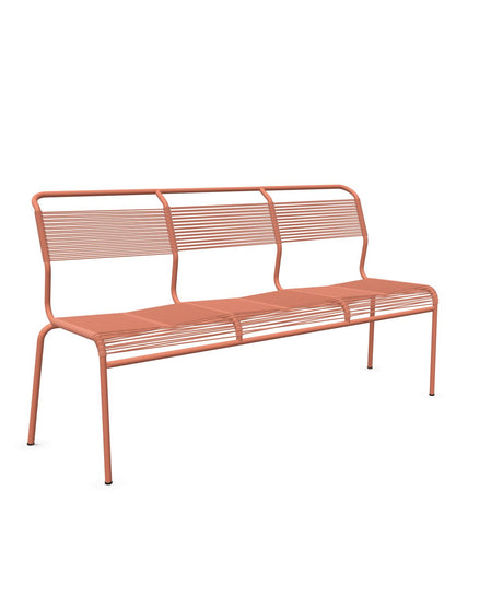 Schaffner Säntis Banc Spaghetti 3 places sans accoudoirs 