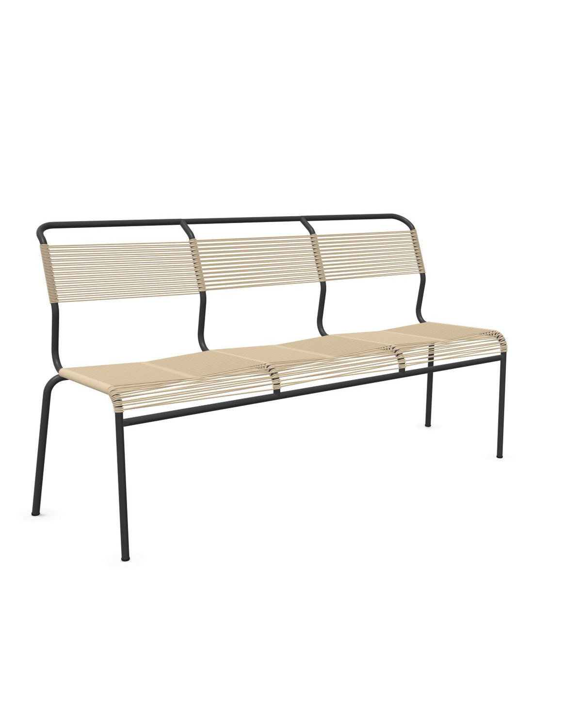 Schaffner Säntis Banc Spaghetti 3 places sans accoudoirs 