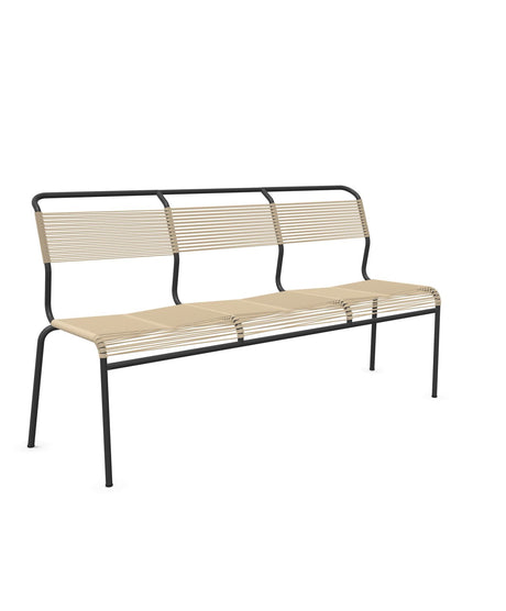 Schaffner Säntis Banc Spaghetti 3 places sans accoudoirs 