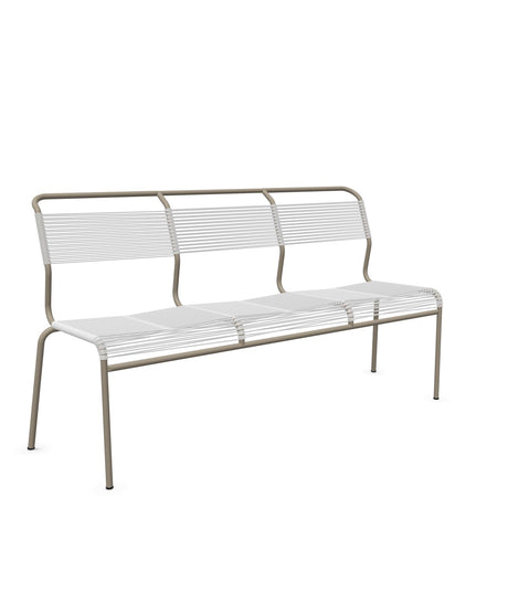 Schaffner Säntis Banc Spaghetti 3 places sans accoudoirs 