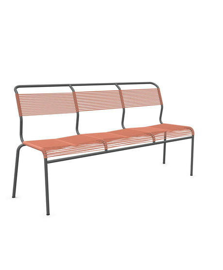 Schaffner Säntis Banc Spaghetti 3 places sans accoudoirs 