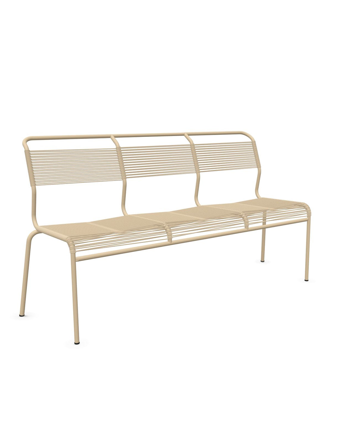 Schaffner Säntis Banc Spaghetti 3 places sans accoudoirs 