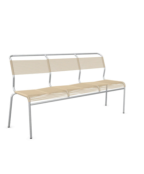 Schaffner Säntis Banc Spaghetti 3 places sans accoudoirs 