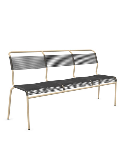 Schaffner Säntis Banc Spaghetti 3 places sans accoudoirs 