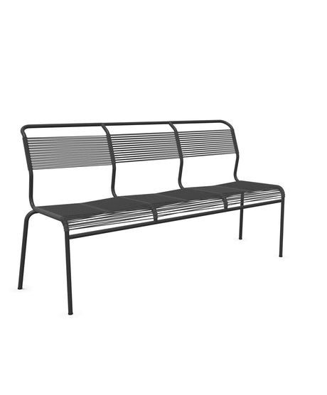 Schaffner Säntis Banc Spaghetti 3 places sans accoudoirs 