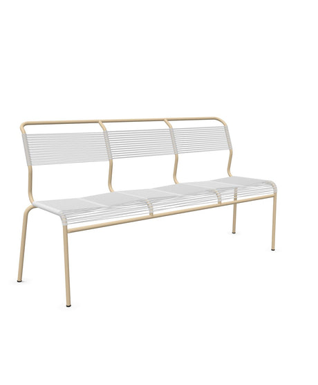 Schaffner Säntis Banc Spaghetti 3 places sans accoudoirs 
